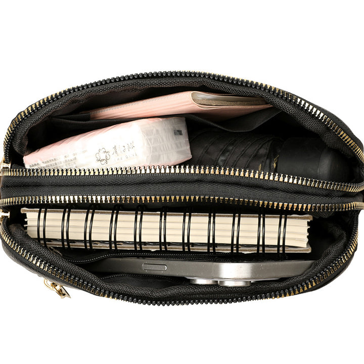 Elegant Textured Crossbody Bag