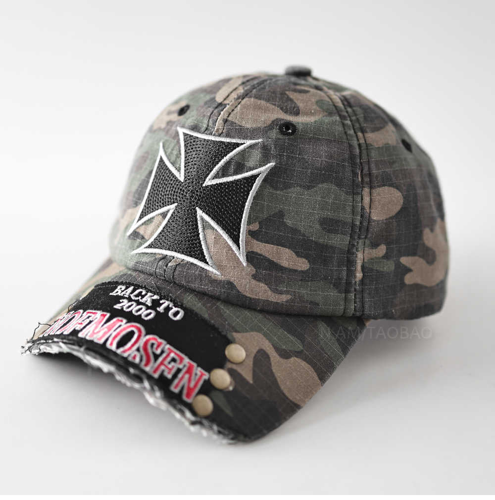 Men's Distressed Vintage Graphic Cap Stornfield