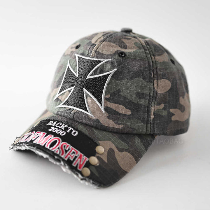 Men's Distressed Vintage Graphic Cap Stornfield
