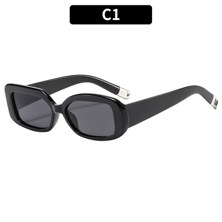 Contemporary Oversized Rectangle Sunglasses