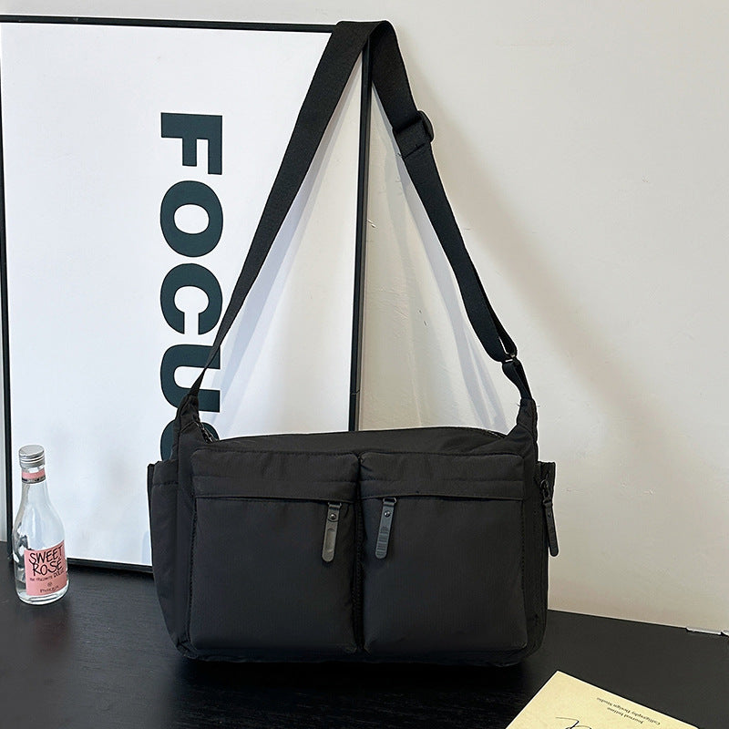 Lightweight Multi-Pocket Crossbody Bag