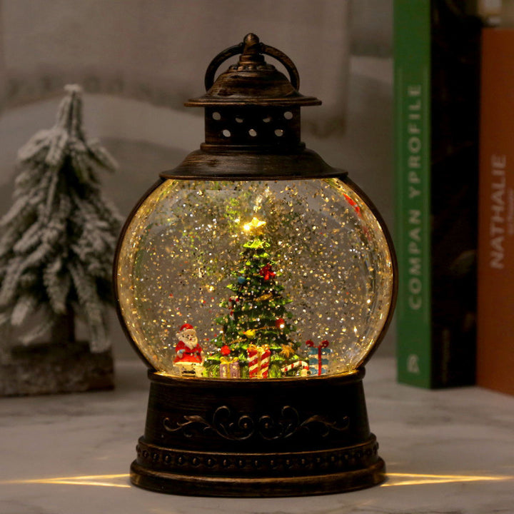 LED Snow Globe Lantern Stornfield