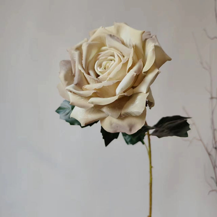 Realistic Lifesize Artificial Rose Stem