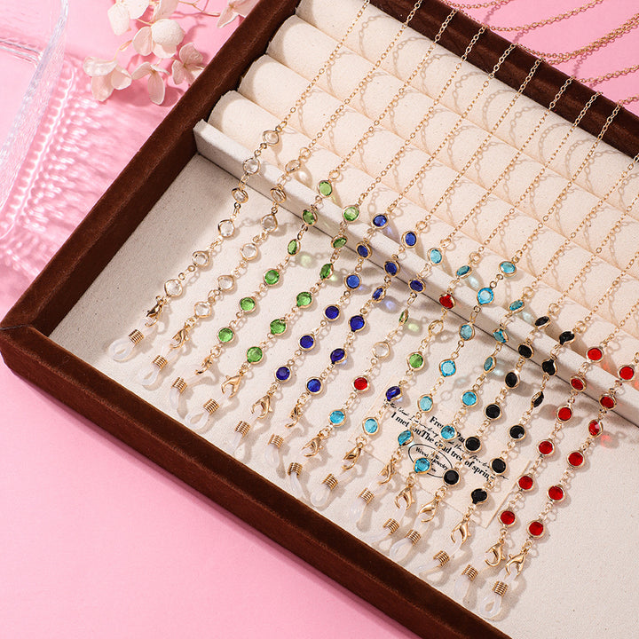 Artistic Beaded Eyewear Chain Stornfield