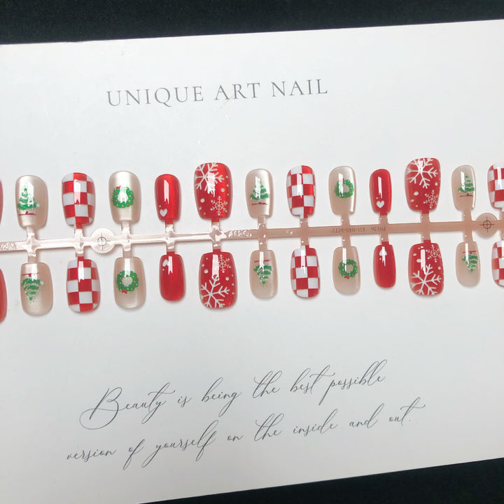 Themed Decorative Press-On Nail Collection