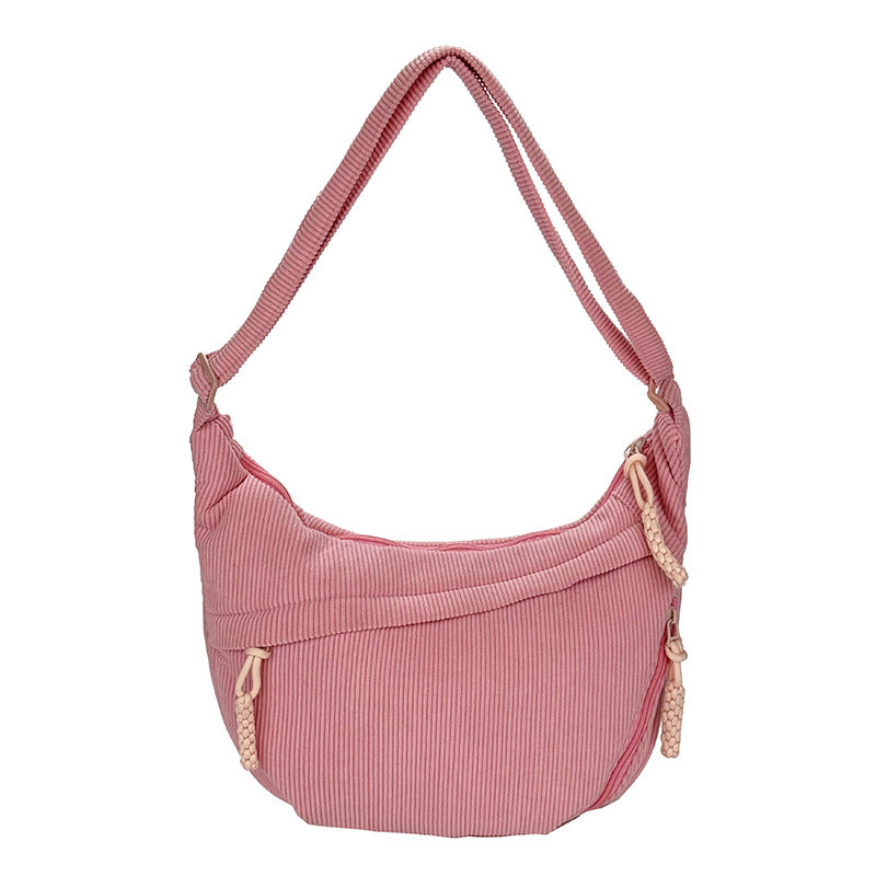 Shoulder bag with artistic fan design Stornfield