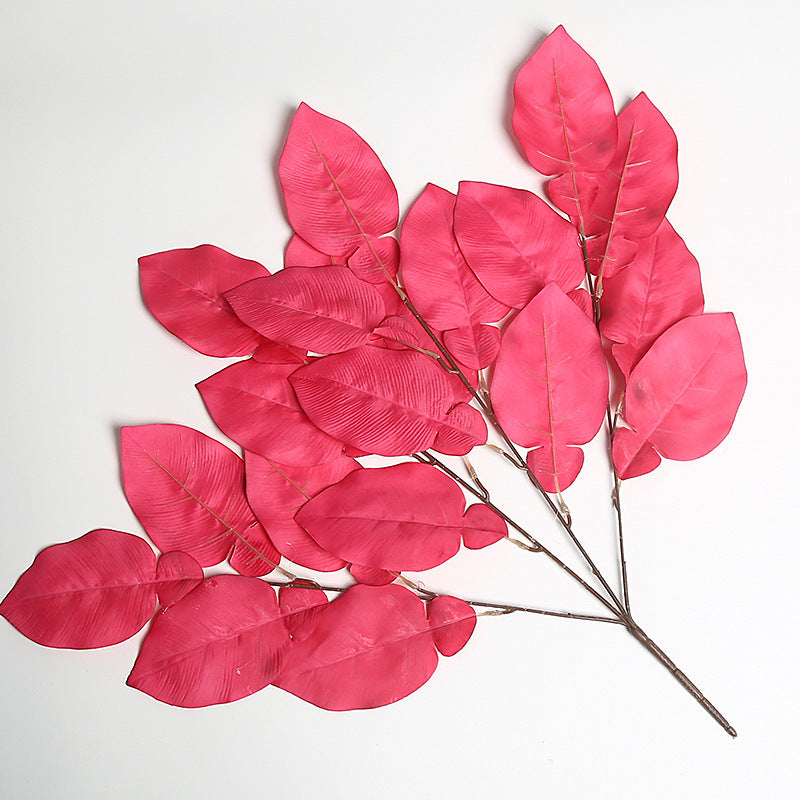 Elegant Faux Leaf Stem Arrangement