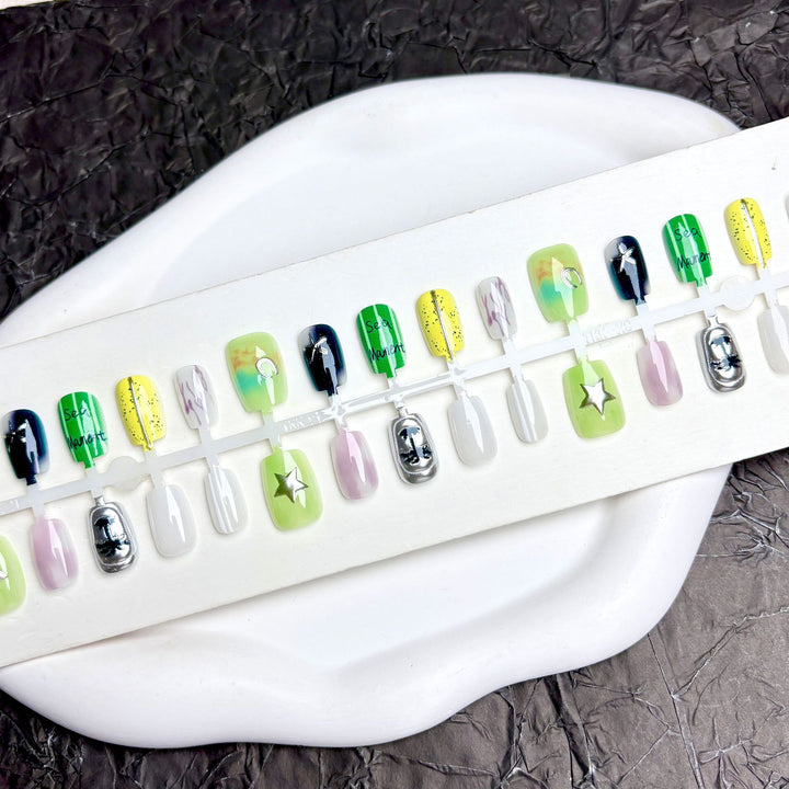 Elegant Ombre Art Press-On Nails