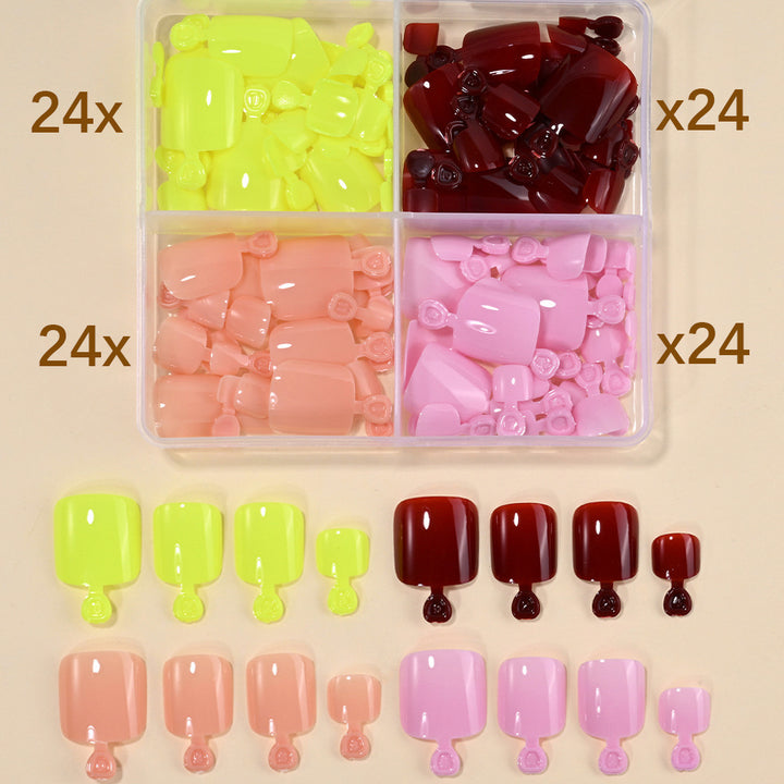 Variety Press-On Nail Tips Set Stornfield