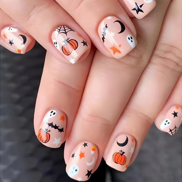 Halloween-Themed Decorative Nail Art Set