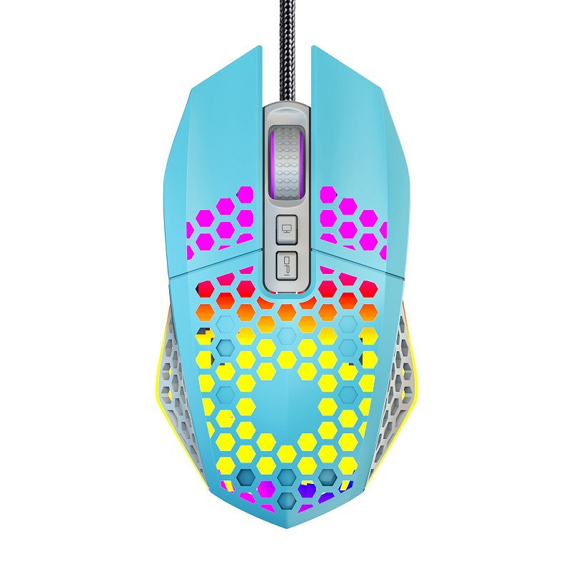 Gaming mouse with RGB lighting and ergonomic design Stornfield