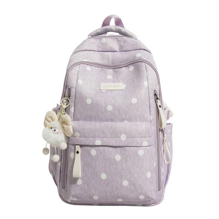 Polka Dot Multi-Pocket Backpack Stornfield
