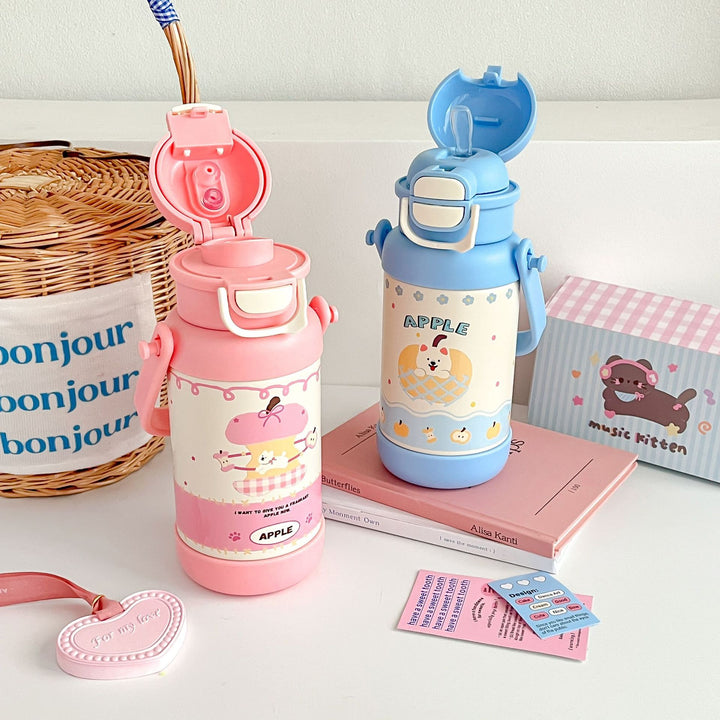 Ladies Insulated Thermos Bottle with Cute Animal Design Stornfield