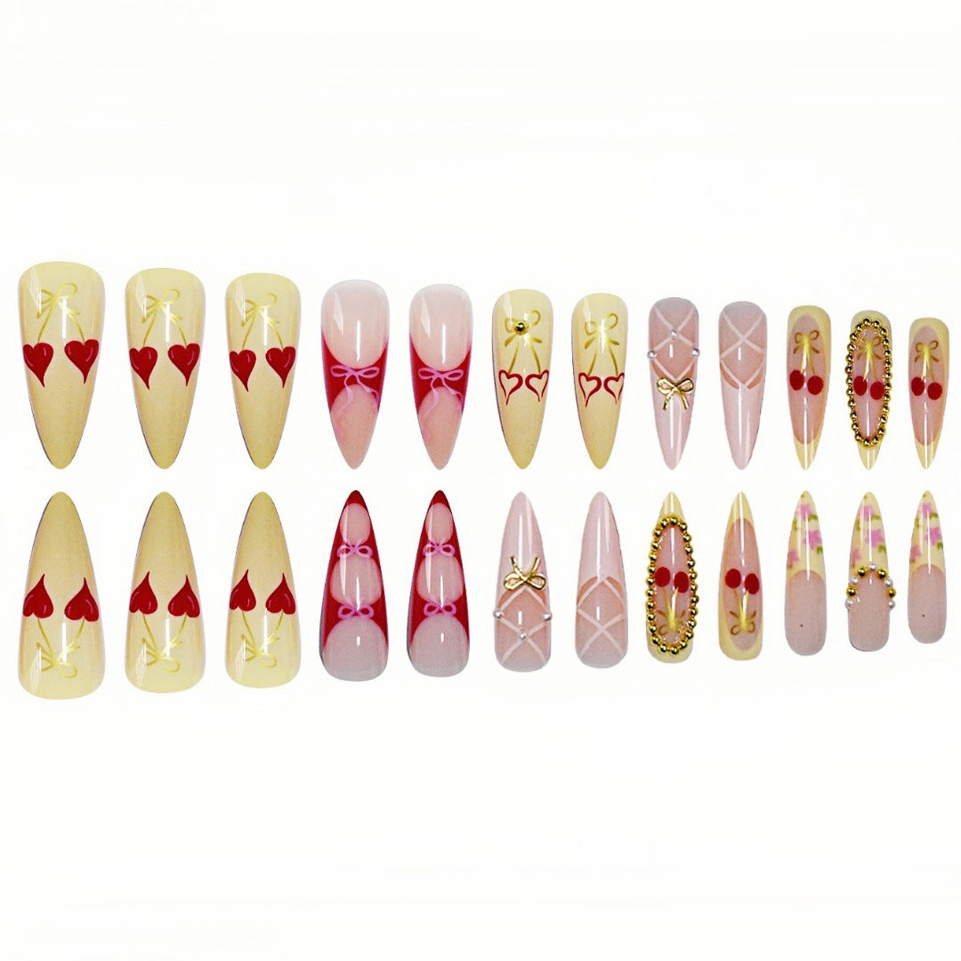 Luxury 3D Decorative Press-On Nails Stornfield