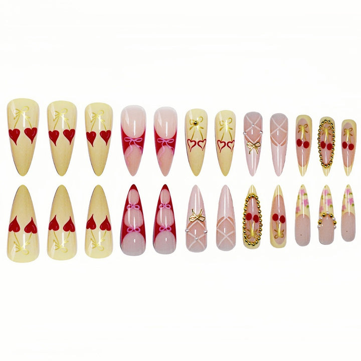 Luxury 3D Decorative Press-On Nails Stornfield