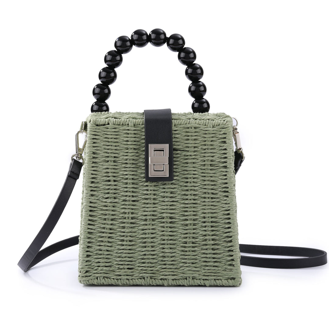 Women's Designer Basket Bag with Unique Grip Stornfield