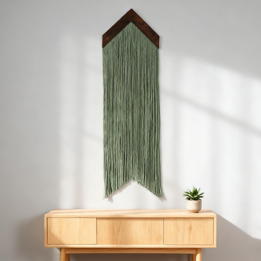 Macrame Wall Decor with Cloud Motif Stornfield
