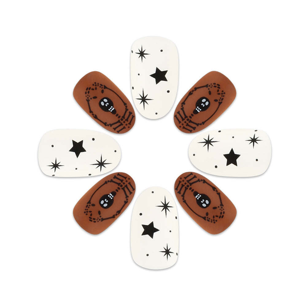 Artistic Themed Press-On Nail Collection Stornfield