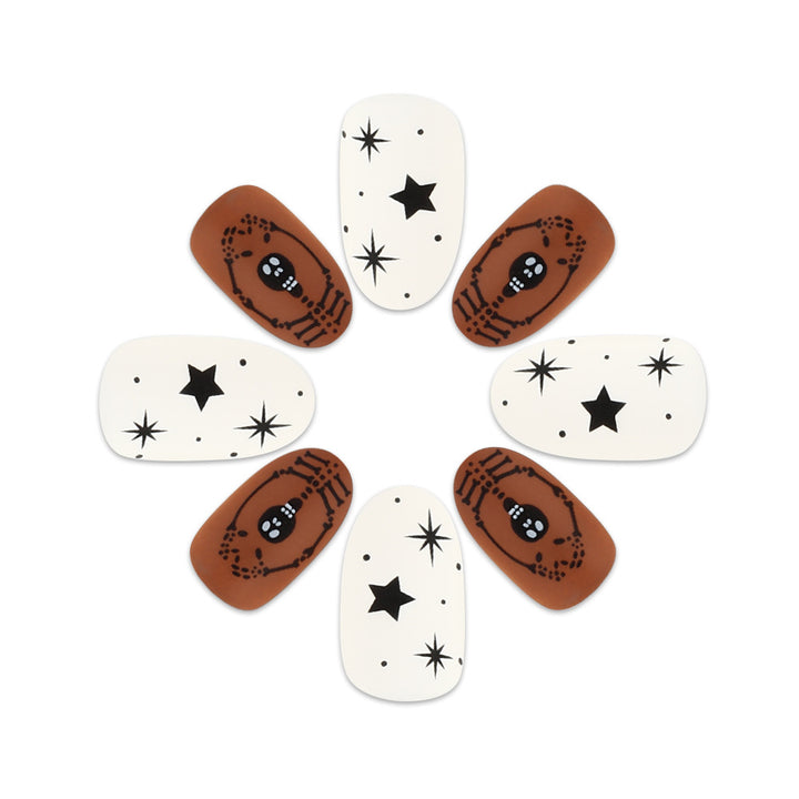 Artistic Themed Press-On Nail Collection Stornfield