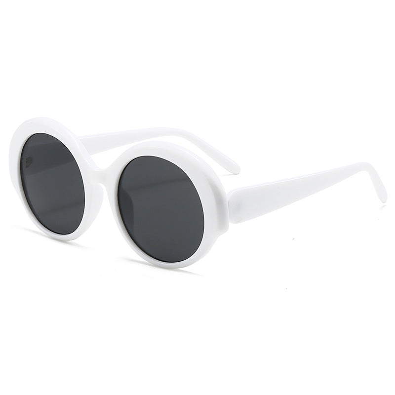 Women's fashionable round designer sunglasses Stornfield
