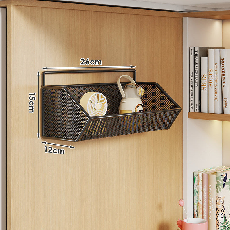 Clip-On Mesh Cabinet Edge Storage Basket Organizer