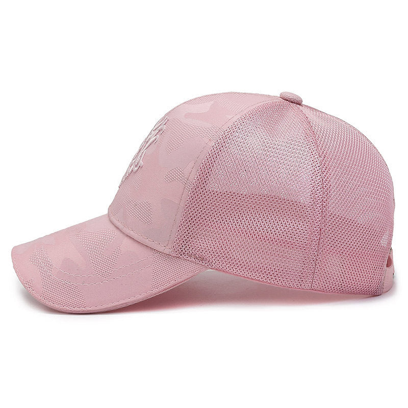 Women's Sporty Trucker Cap with Breathable Mesh Back Stornfield
