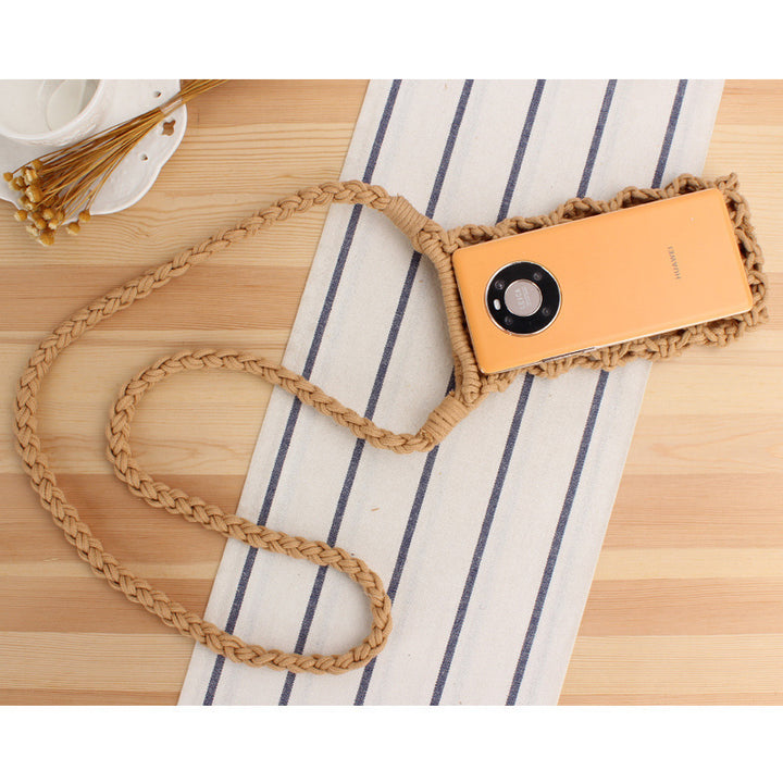 Macramé Shoulder Bag in Creative Net Design Stornfield