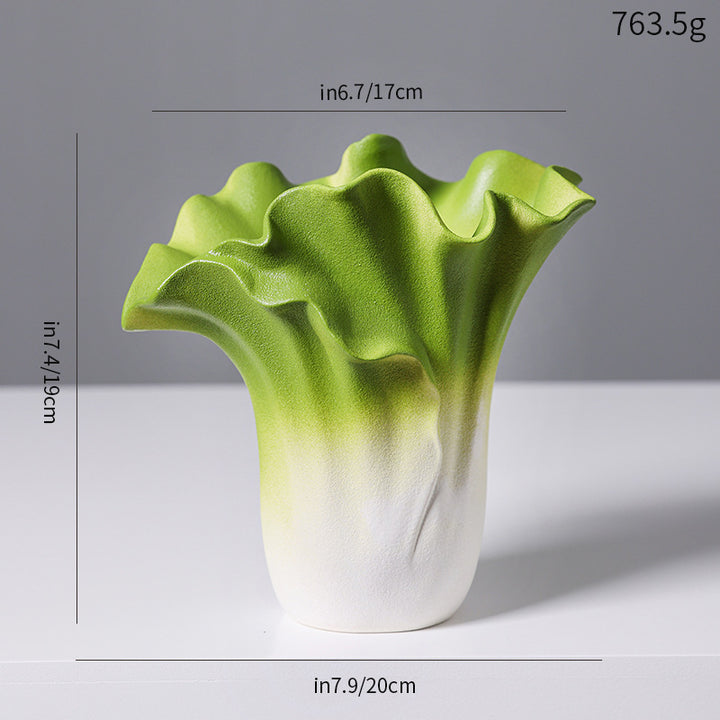 Artistic Textured Ceramic Vase