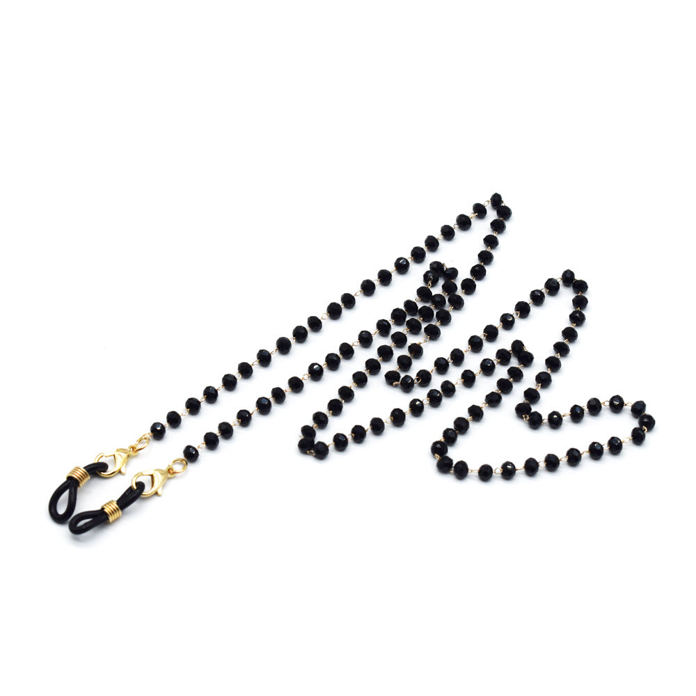 Elegant Floral-Accented Eyewear Chain Stornfield