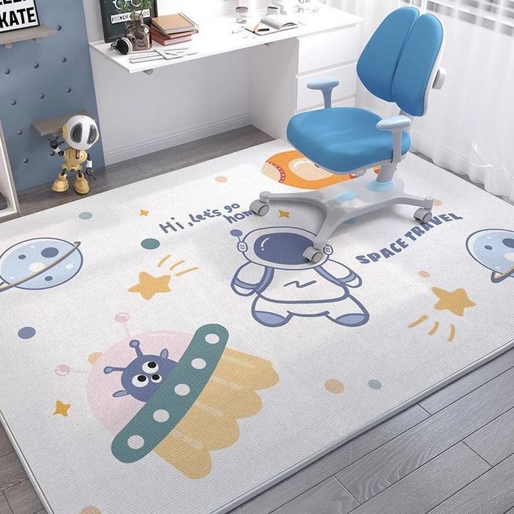 Playful Cartoon-Themed Area Rug