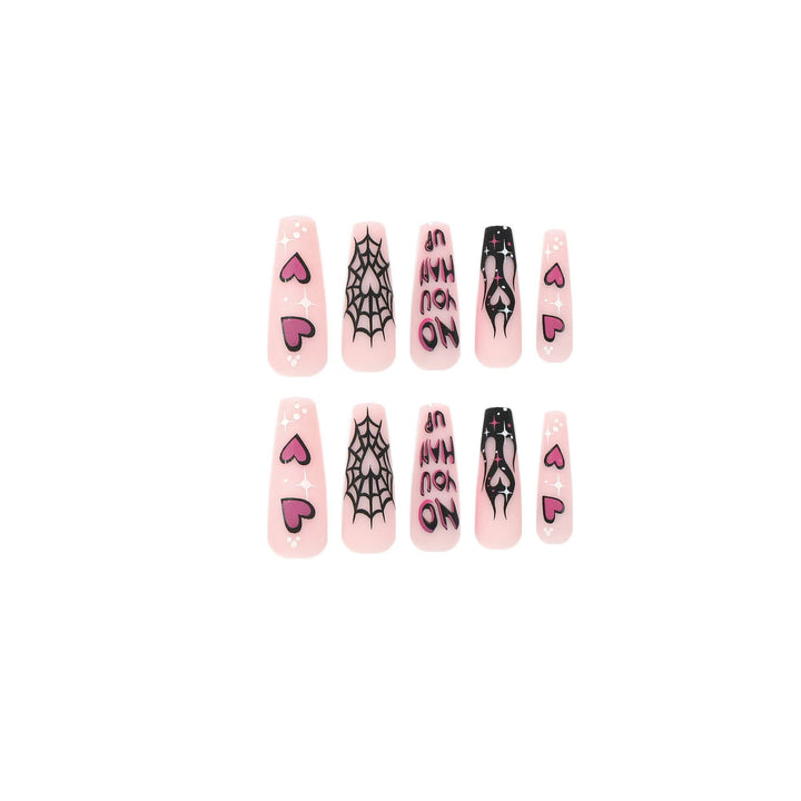 Artificial nail art with Halloween motif and unique embellishments Stornfield