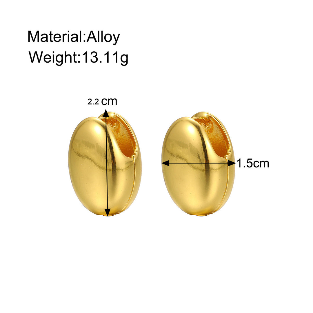 Stylish stainless steel stud earrings Stornfield