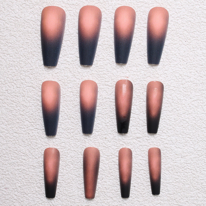 Matte Ombre Stiletto Press-On Nails Stornfield