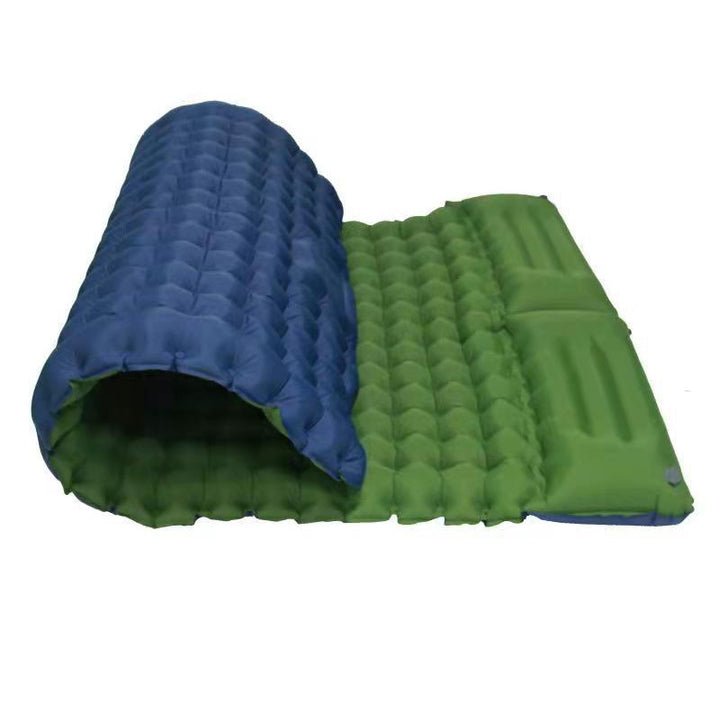 Inflatable sleeping pad with comfort zones Stornfield