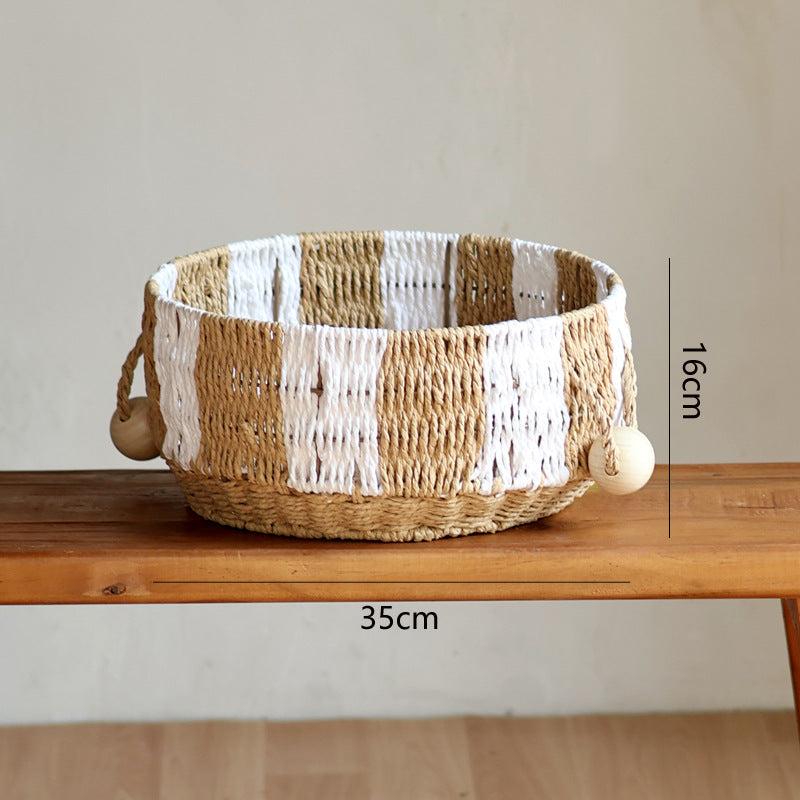 Handcrafted Decoration Basket Stornfield