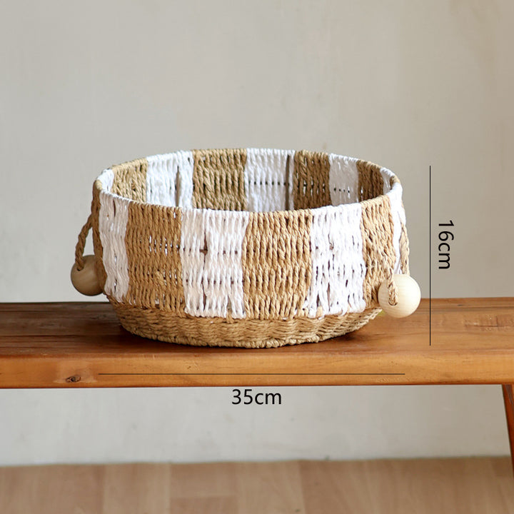Handcrafted Decoration Basket Stornfield