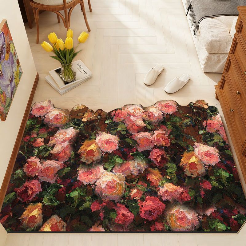 Decorative Floral Area Rug