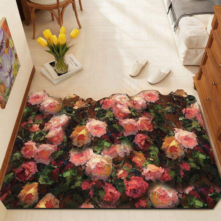 Decorative Floral Area Rug