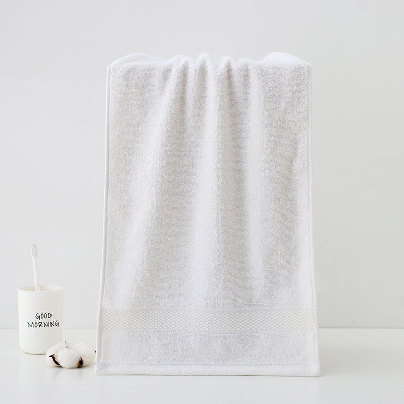 High-Quality Terry Bath Towel With Elegant Stripe Border Stornfield