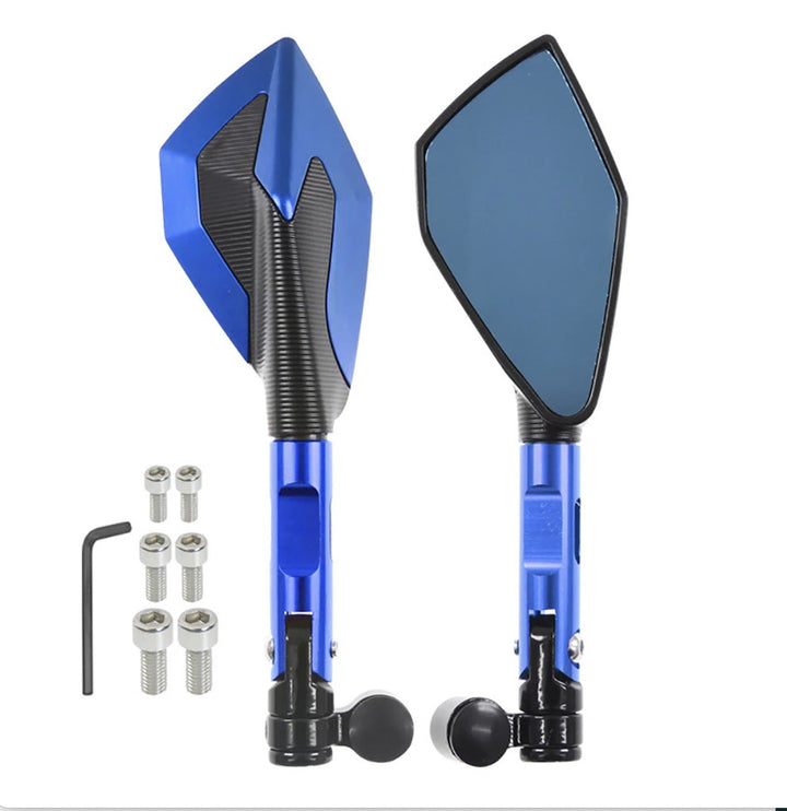 High-Visibility Adjustable Racing Mirrors Stornfield