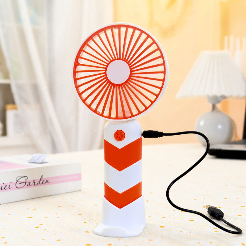 Women Portable Hand Fan with Flexible Stand and Powerful Battery Stornfield