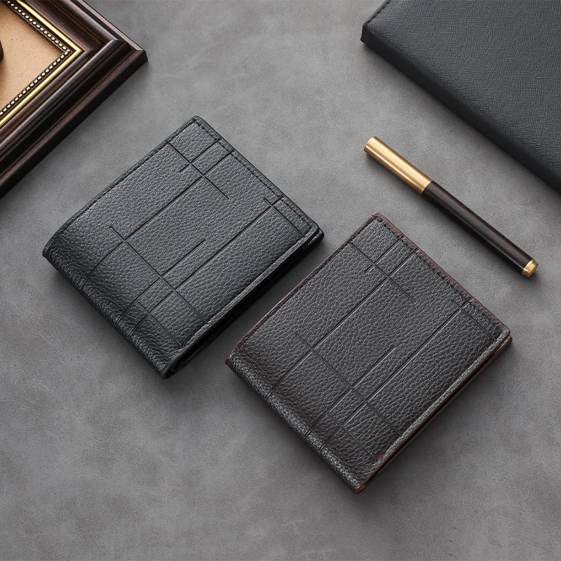 Textured Leather Wallet Stornfield