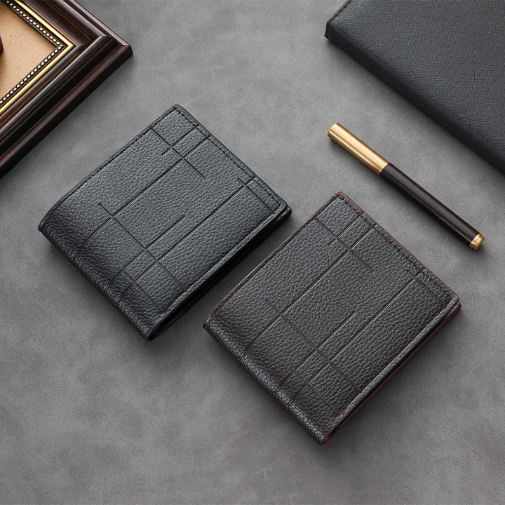Textured Leather Wallet Stornfield