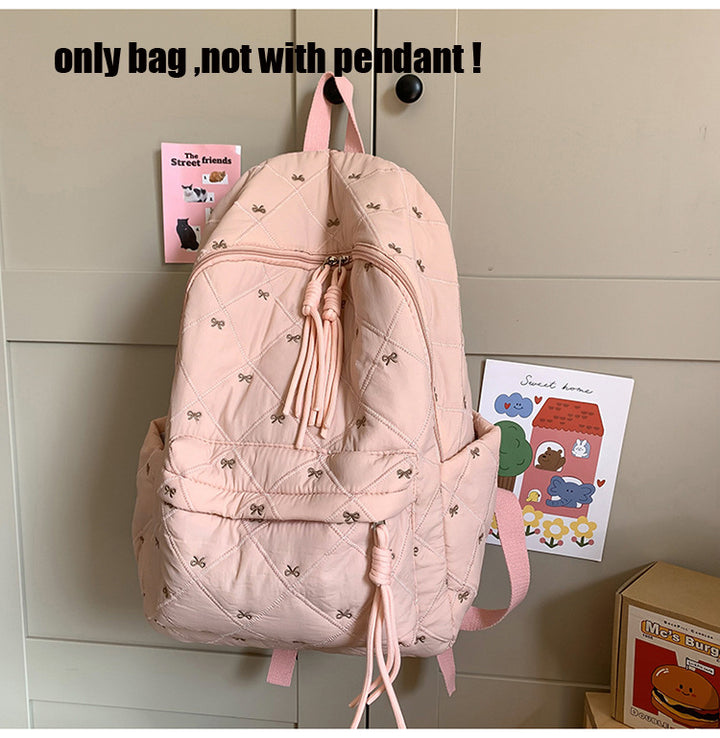 Quilted Casual School Backpack Stornfield