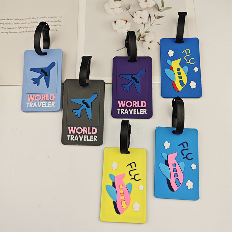 Unisex Travel-Themed Luggage Identifier Stornfield