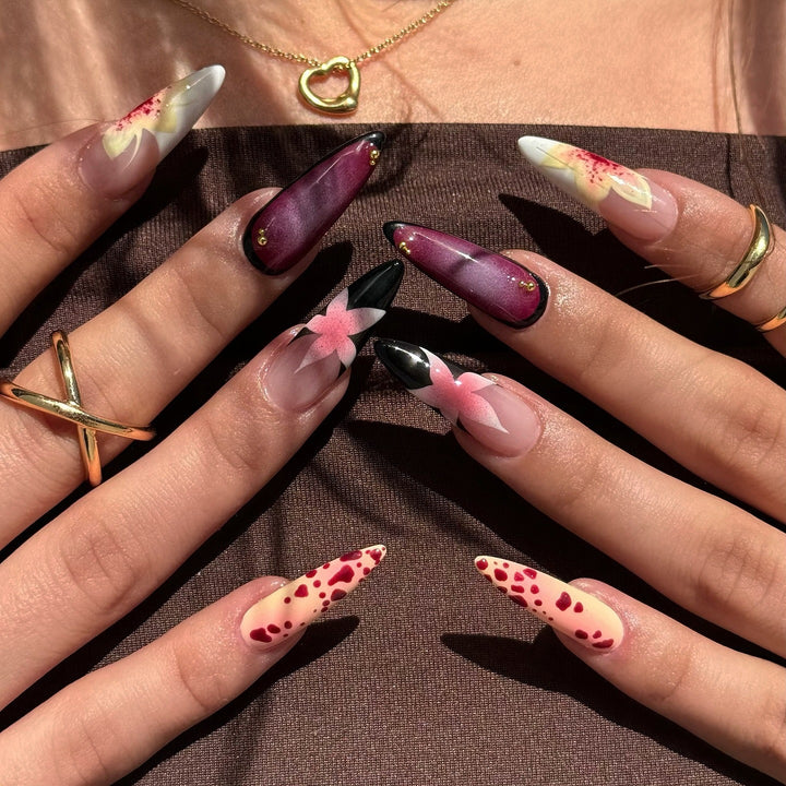 Artistic Stiletto Press-On Nail Collection