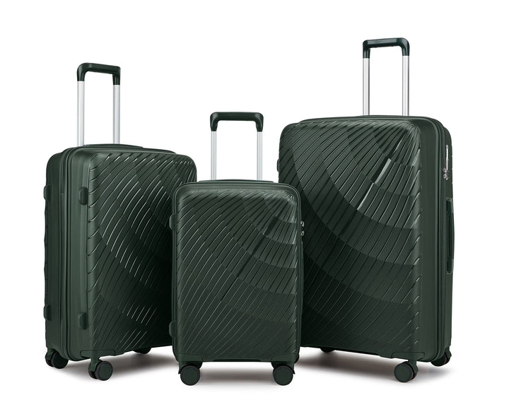 Unisex Premium Textured Hard Shell Luggage Set Stornfield