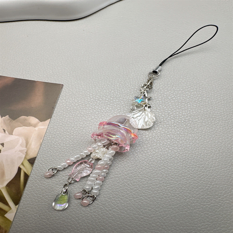 Decorative Jellyfish Charm Phone Strap Stornfield