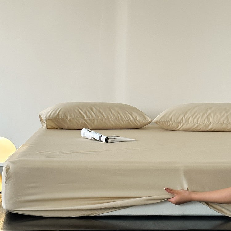 Cooling Bamboo-Blend Deep-Pocket Fitted Sheet and Pillowcase Set