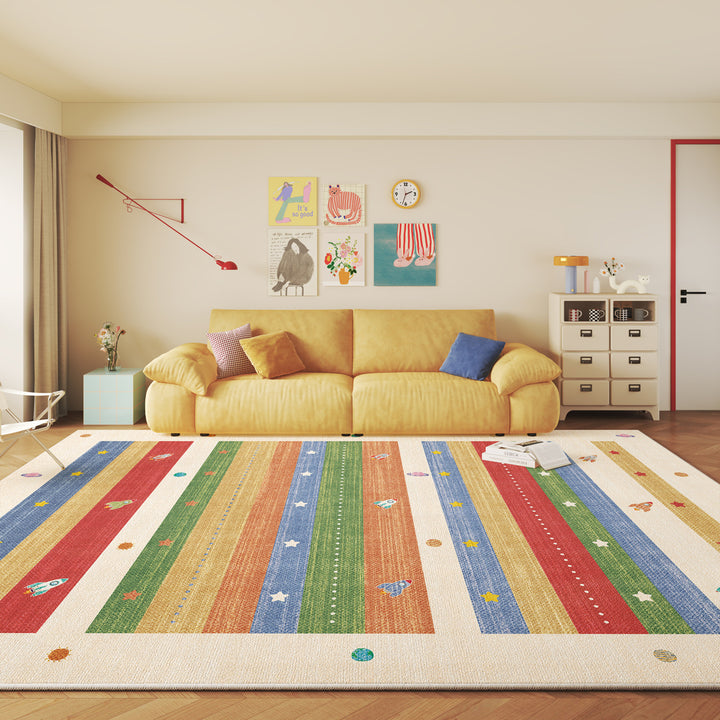 Vintage-Inspired Geometric Area Rug Stornfield